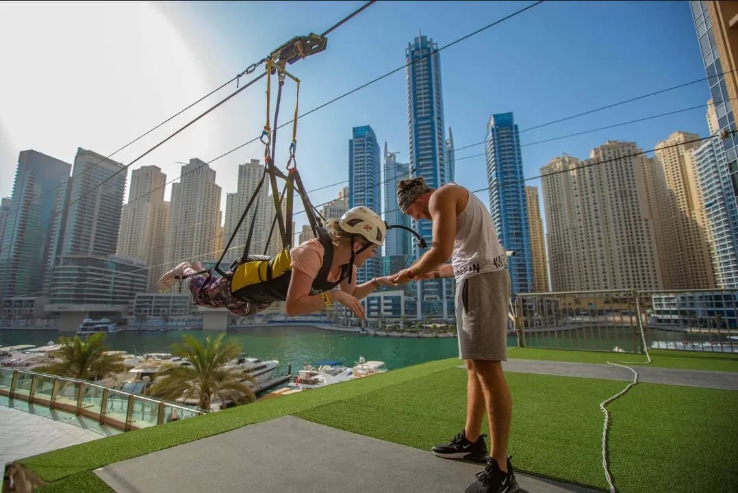 XLine Dubai Marina – The Longest Urban Zipline in The World - Image 2